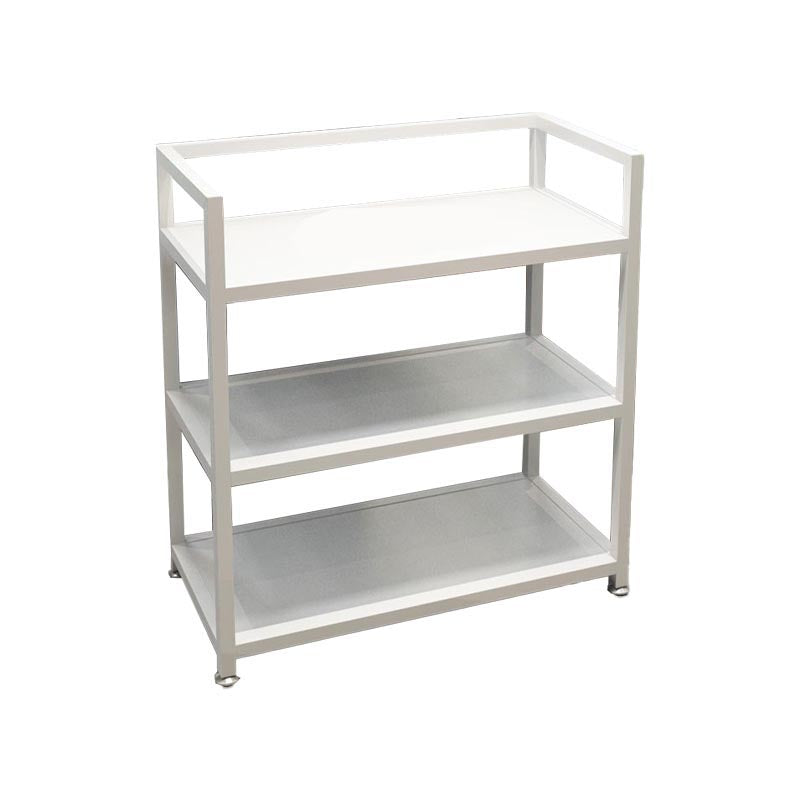 Tavolo da preparazione in metallo contemporaneo 25.59 "H tavolo da preparazione a rotolamento per sala da pranzo