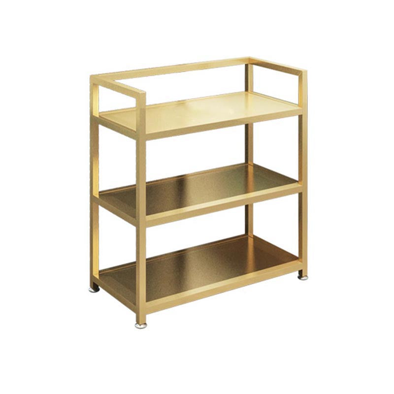 Tavolo da preparazione in metallo contemporaneo 25.59 "H tavolo da preparazione a rotolamento per sala da pranzo