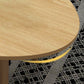 Eigentijdse koffiecocktailtafel Houten salontafel met 4 poten