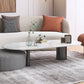 Glam 3 Legs Cocktail Table Oval Coffee Cocktail Table for Living Room Clearhalo 'Coffee & Accent Tables' 'Coffee Tables' 'coffee_tables' 'furn' 'furn_coffee_tables' 'Furniture' 'Living Room Furniture' 5749047
