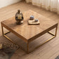 Modern Wooden Coffee Table Rectangular Top Shape Coffee Cocktail Table
