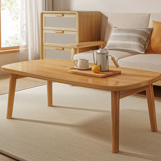 21.65 inch Wide Scandinavian Style Coffee Cocktail Table Wooden Coffee Table