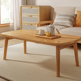 Tavolino da cocktail in legno in legno in legno in legno in legno in legno in legno di legno in stile scandinavo largo 21,65 pollici