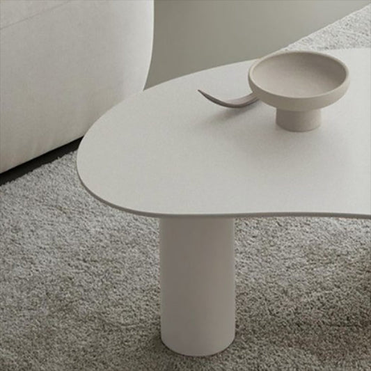 13.78" Tall Contemporary Style Coffee Cocktail Table Wooden 3 Legs Coffee Table Clearhalo 'Coffee & Accent Tables' 'Coffee Tables' 'coffee_tables' 'furn' 'furn_coffee_tables' 'Furniture' 'Living Room Furniture' 5749193