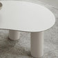 13.78" Tall Contemporary Style Coffee Cocktail Table Wooden 3 Legs Coffee Table Clearhalo 'Coffee & Accent Tables' 'Coffee Tables' 'coffee_tables' 'furn' 'furn_coffee_tables' 'Furniture' 'Living Room Furniture' 5749194