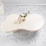 Tavolino da cocktail in stile scandinavo alto 15,75 "tavolino in legno massiccio