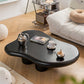 Scandinavian Solid Wood Coffee Cocktail Table 4 Legs Coffee Table Clearhalo 'Coffee & Accent Tables' 'Coffee Tables' 'coffee_tables' 'furn' 'furn_coffee_tables' 'Furniture' 'Living Room Furniture' 5749226