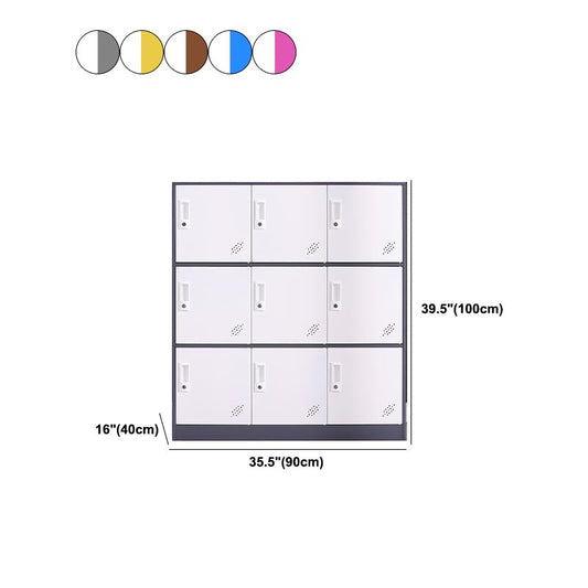 Niet-hangende Armoire eigentijdse metalen opbergkast voor thuis