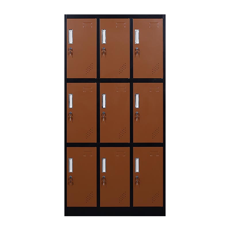 Kleiderschrank des zeitgenössischen Stils Metal Home Garderobe Closet mit Schloss