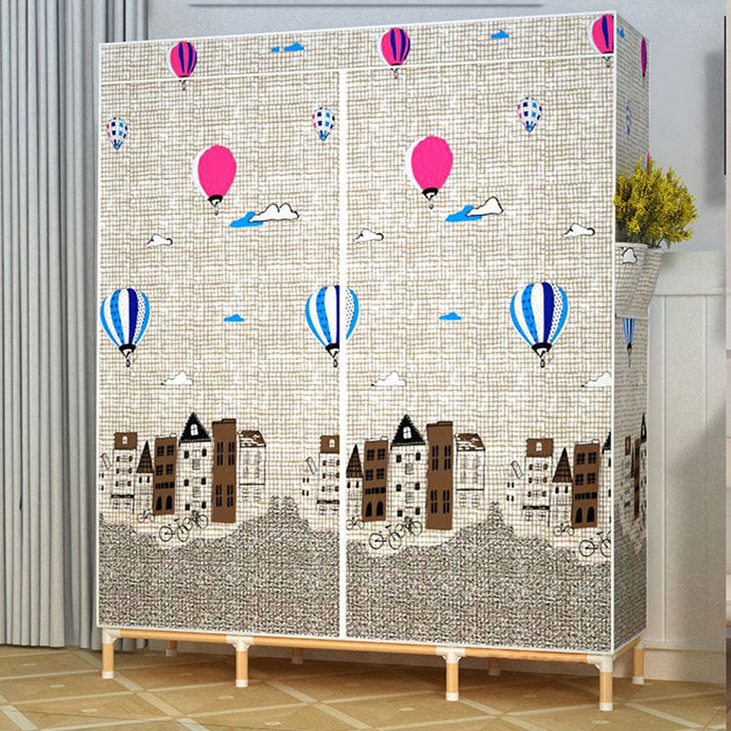 Eigentijdse stijl garderobe armoire massief houten slaapkamer garderobe kast