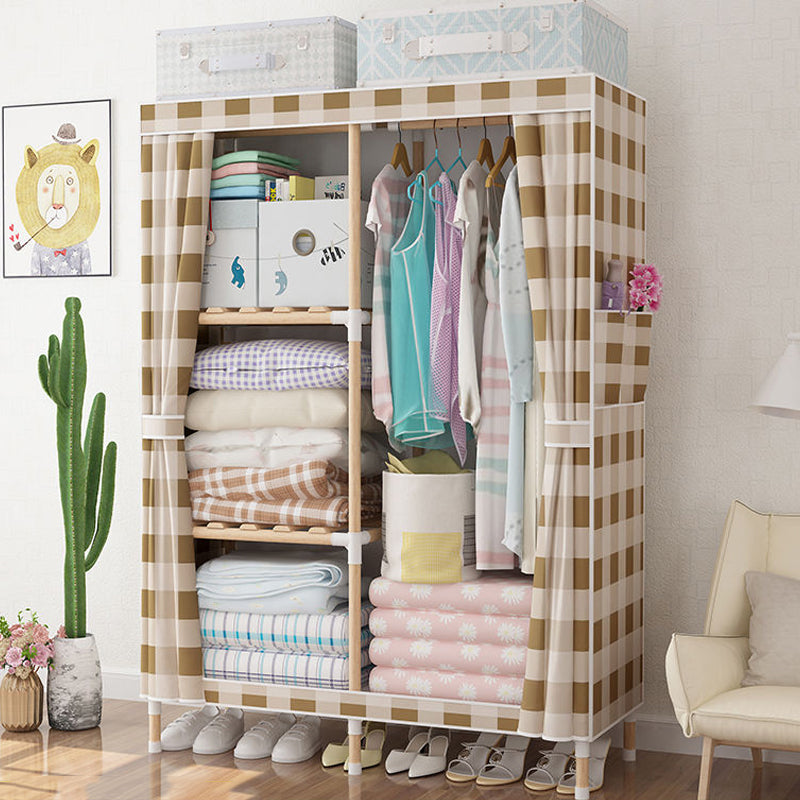 Eigentijdse stijl garderobe armoire massief houten slaapkamer garderobe kast