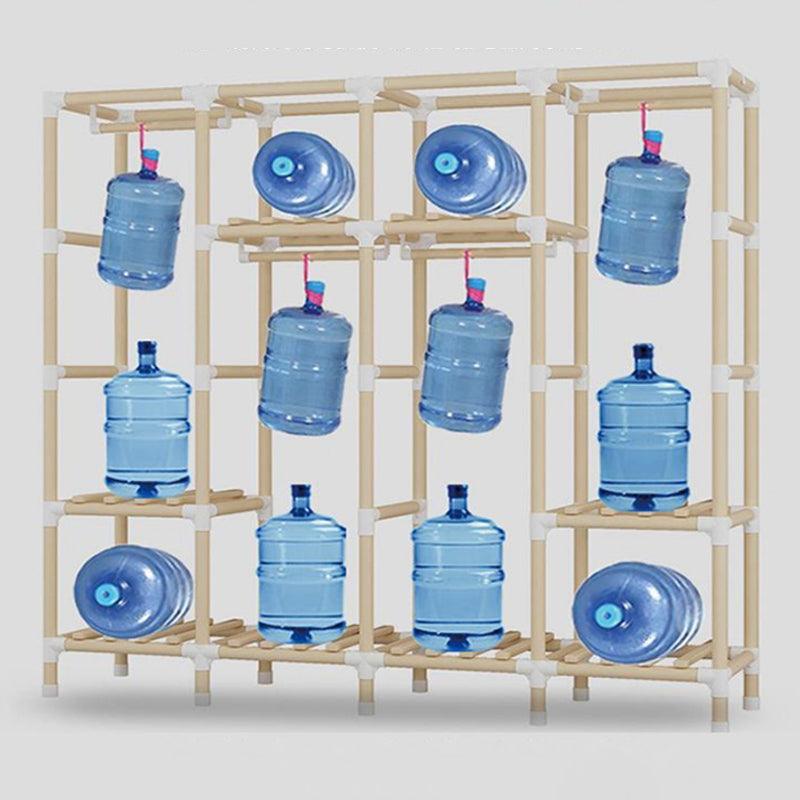 Eigentijdse stijl garderobe armoire massief houten slaapkamer garderobe kast