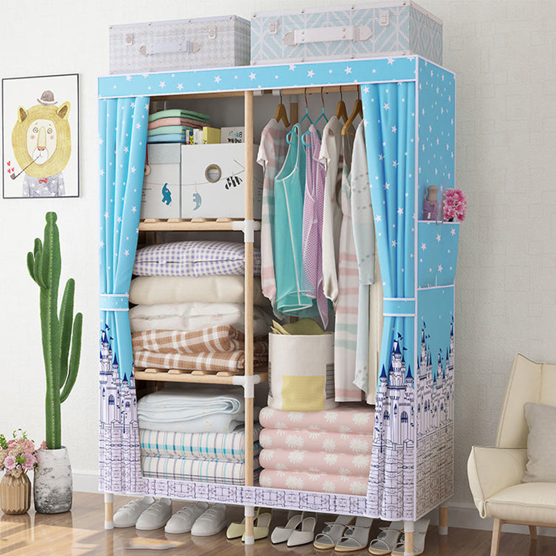 Eigentijdse stijl garderobe armoire massief houten slaapkamer garderobe kast