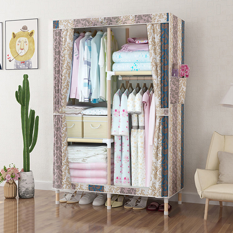 Eigentijdse stijl garderobe armoire massief houten slaapkamer garderobe kast