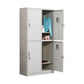 Contemporary Style Home Wardrobe Metal Wardrobe Closet with Locks