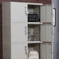 Contemporary Style Home Wardrobe Metal Wardrobe Closet with Locks
