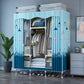 Modern Style Bedroom Wardrobe Armoire Metal Wardrobe Closet with Legs