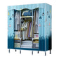 Modern Style Bedroom Wardrobe Armoire Metal Wardrobe Closet with Legs
