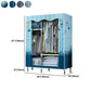 Modern Style Bedroom Wardrobe Armoire Metal Wardrobe Closet with Legs