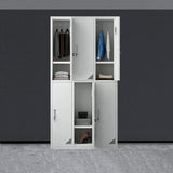 Modern Style Wardrobe Armoire Metal Wardrobe Closet for Home