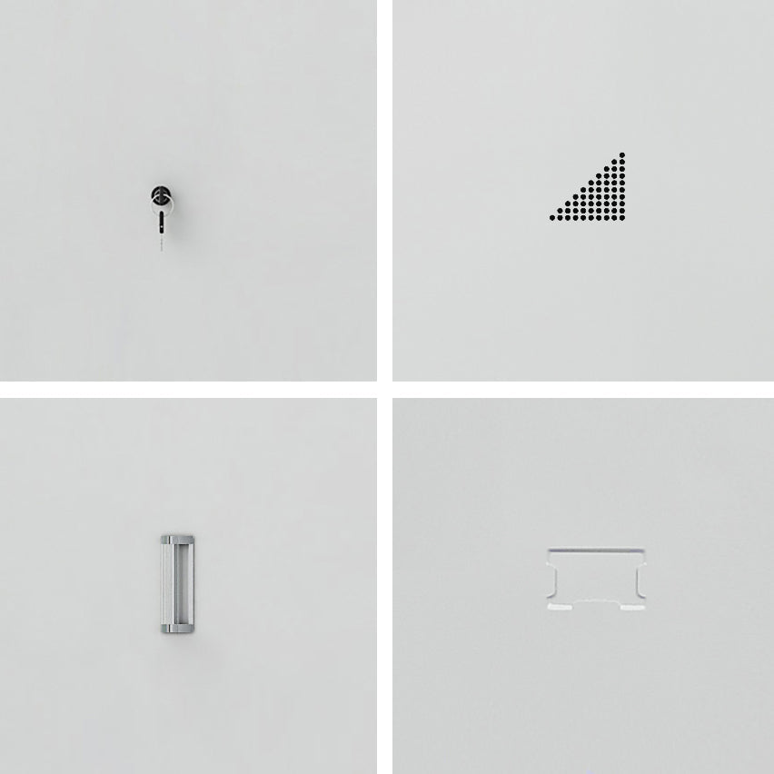 Modern Style Wardrobe Armoire Metal Wardrobe Closet for Home