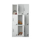 Modern Style Wardrobe Armoire Metal Wardrobe Closet for Home