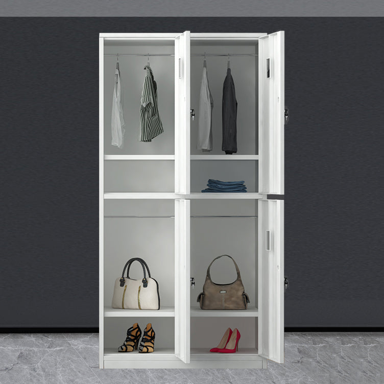 Modern Style Wardrobe Armoire Metal Wardrobe Closet for Home