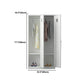 Modern Style Wardrobe Armoire Metal Wardrobe Closet for Home