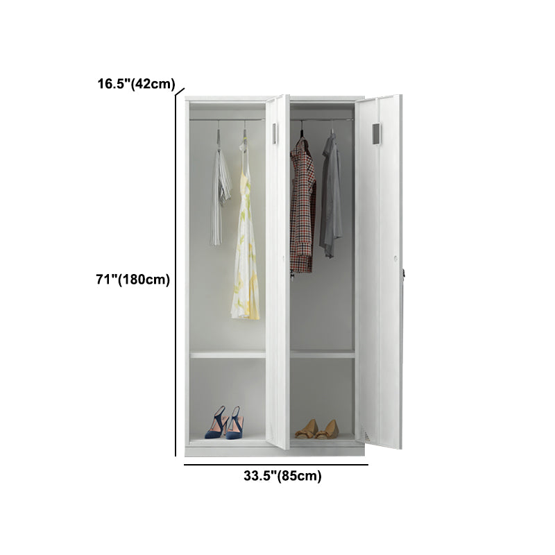 Modern Style Wardrobe Armoire Metal Wardrobe Closet for Home