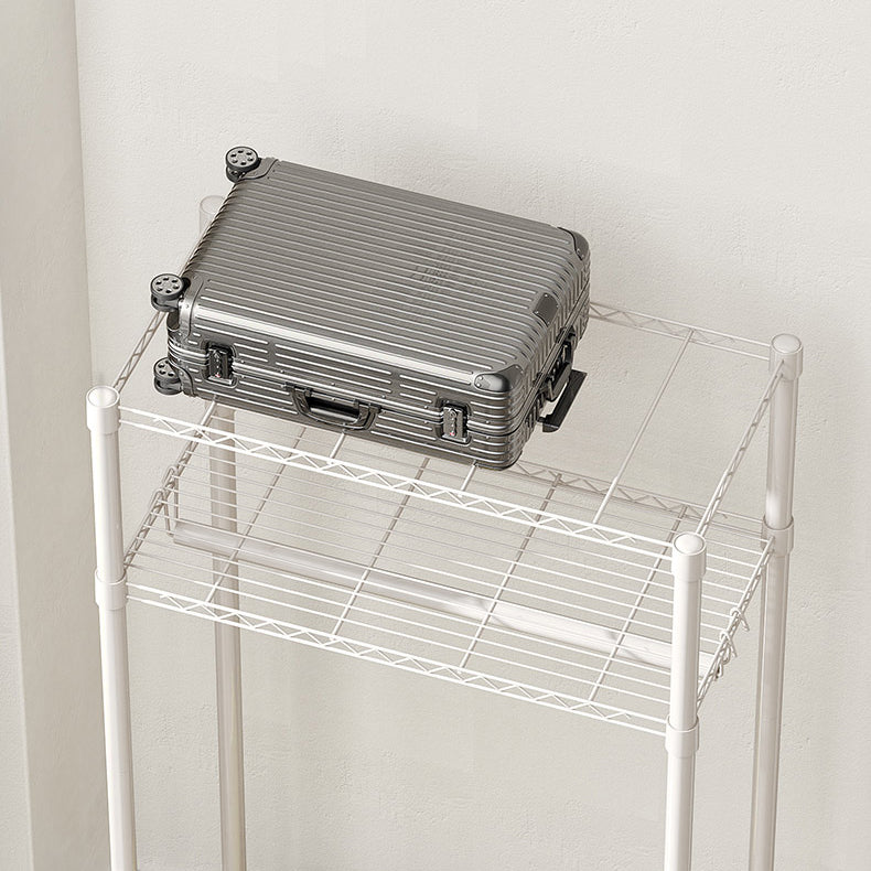 Contemporary Style Wardrobe Steel Wardrobe Closet with Shelves Clearhalo 'Armoires & Wardrobes' 'armoires_wardrobes' 'Bedroom Furniture' 'furn' 'furn_armoires_wardrobes' 'Furniture' 5750080