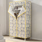 Contemporary Style Wardrobe Steel Wardrobe Closet with Shelves Clearhalo 'Armoires & Wardrobes' 'armoires_wardrobes' 'Bedroom Furniture' 'furn' 'furn_armoires_wardrobes' 'Furniture' 5750097