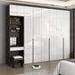 Modern Style Wardrobe Armoire Wood Wardrobe Closet with 1-drawer