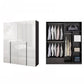Modern Style Wardrobe Armoire Wood Wardrobe Closet with 1-drawer