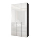 Modern Style Wardrobe Armoire Wood Wardrobe Closet with 1-drawer