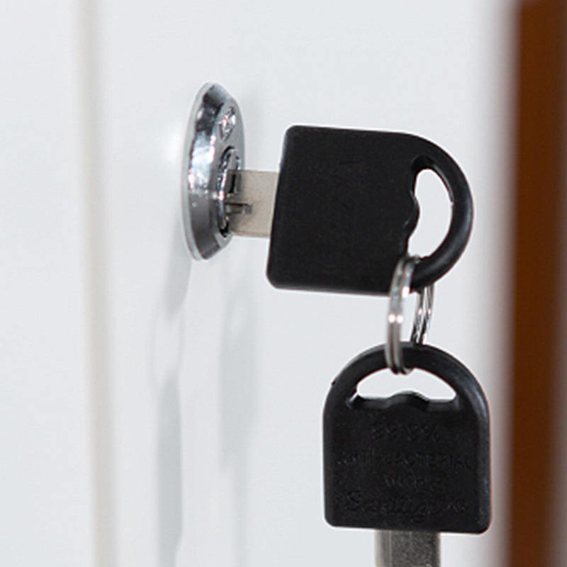 Contemporary Style Wardrobe Metal Home Wardrobe Closet with Doors Clearhalo 'Armoires & Wardrobes' 'armoires_wardrobes' 'Bedroom Furniture' 'furn' 'furn_armoires_wardrobes' 'Furniture' 5750150