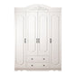 Franse landkledingkast Wood Soft Close Door Garderobe Closet met 2 la