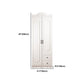 Franse landkledingkast Wood Soft Close Door Garderobe Closet met 2 la