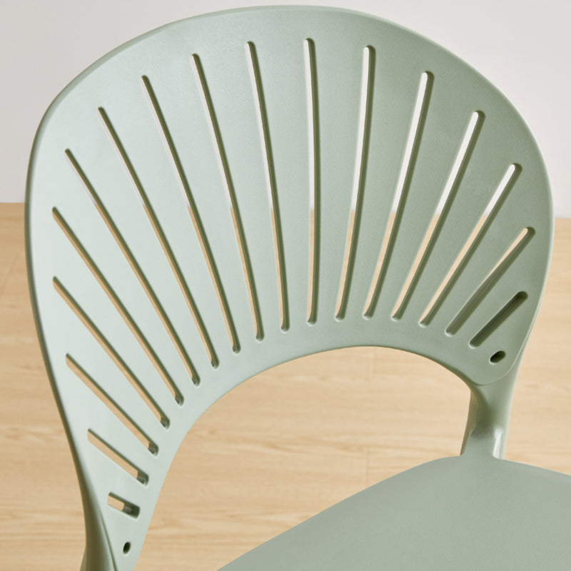 Sgabello contropiede in plastica in plastica in plastica in plastica in plastica contemporanea in finitura opaca per interno