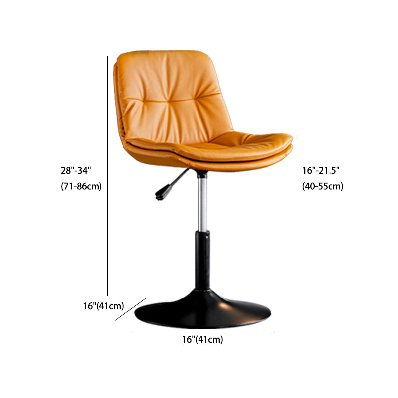 Tabouret de comptoir en fausse en cuir en métal en métal contemporain avec finition mate en finition mate