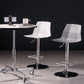 Modern Adjustable Dining Stool Plastic Footrest Counter Stool with Swivel Clearhalo 'Bar Furniture' 'Bar Stools' 'bar_stools' 'furn' 'furn_bar_stools' 'Furniture' 'Kitchen & Dining Furniture' 5751151