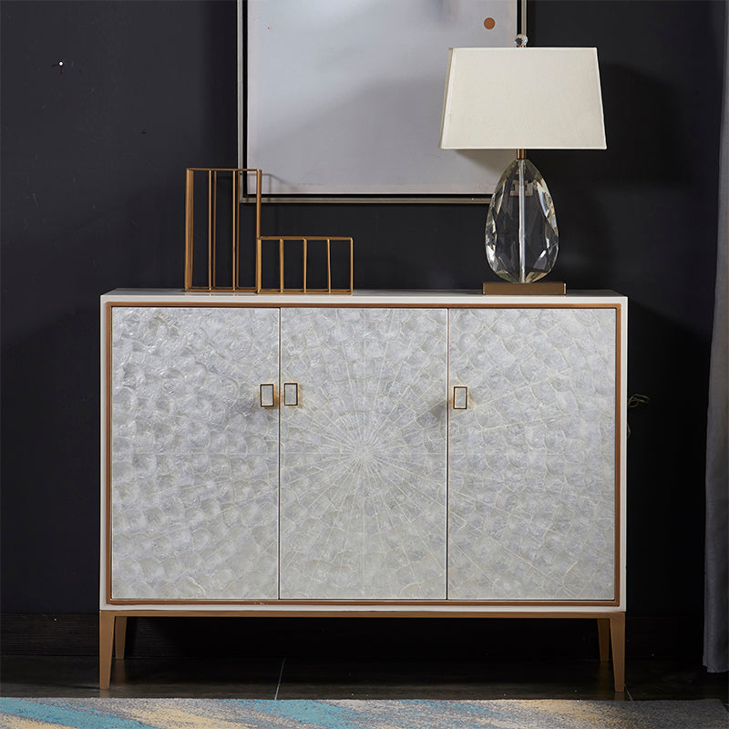 Glam soggiorno per le pranzo server per le scaffalature regolabili