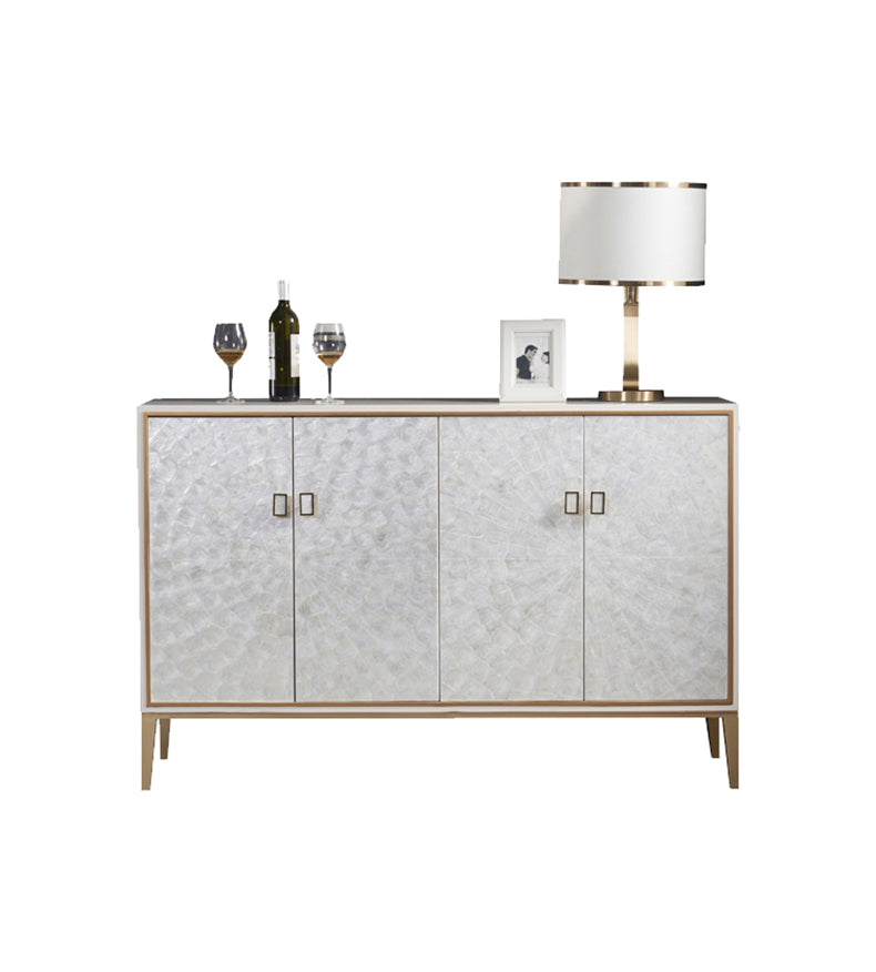 Glam soggiorno per le pranzo server per le scaffalature regolabili