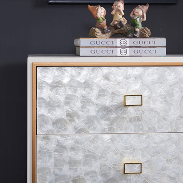 Glam soggiorno per le pranzo server per le scaffalature regolabili