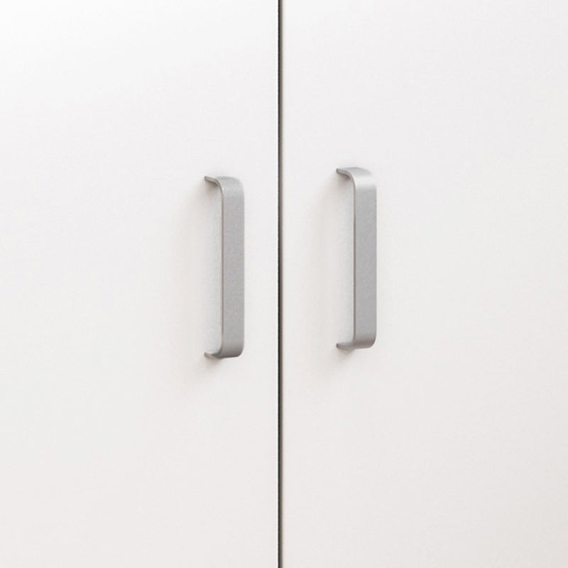 Sideboard di stoccaggio aperto moderno sideboard in legno ingegnerizzato per soggiorno