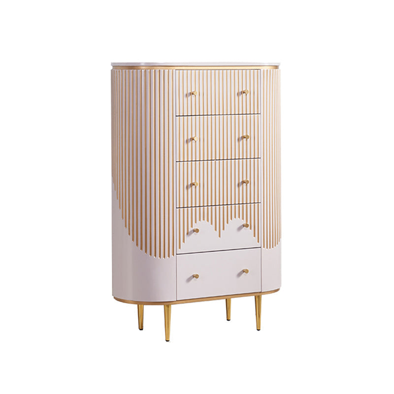 Sideboard a buffet moderni con cassetti in legno ingegnerizzato e deposito per sala da pranzo