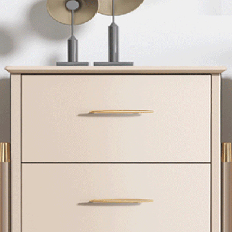 Buffet/console in legno ingegnerizzato glam con cassetti da pranzo a buffet soggiorno