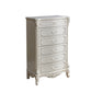 White Sold Wood Buffet Server soggiorno a buffet moderno con cassetti
