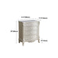 White Sold Wood Buffet Server soggiorno a buffet moderno con cassetti