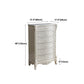 White Sold Wood Buffet Server soggiorno a buffet moderno con cassetti