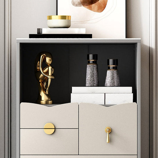 Server a buffet in pietra in stile moderno 51,9 "H buffet server per sala da pranzo